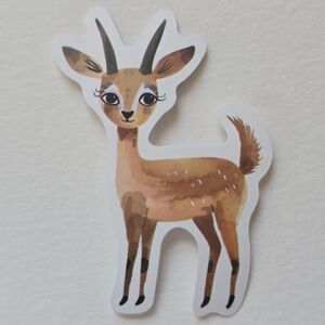 10/$10 Cute Antelope Sticker